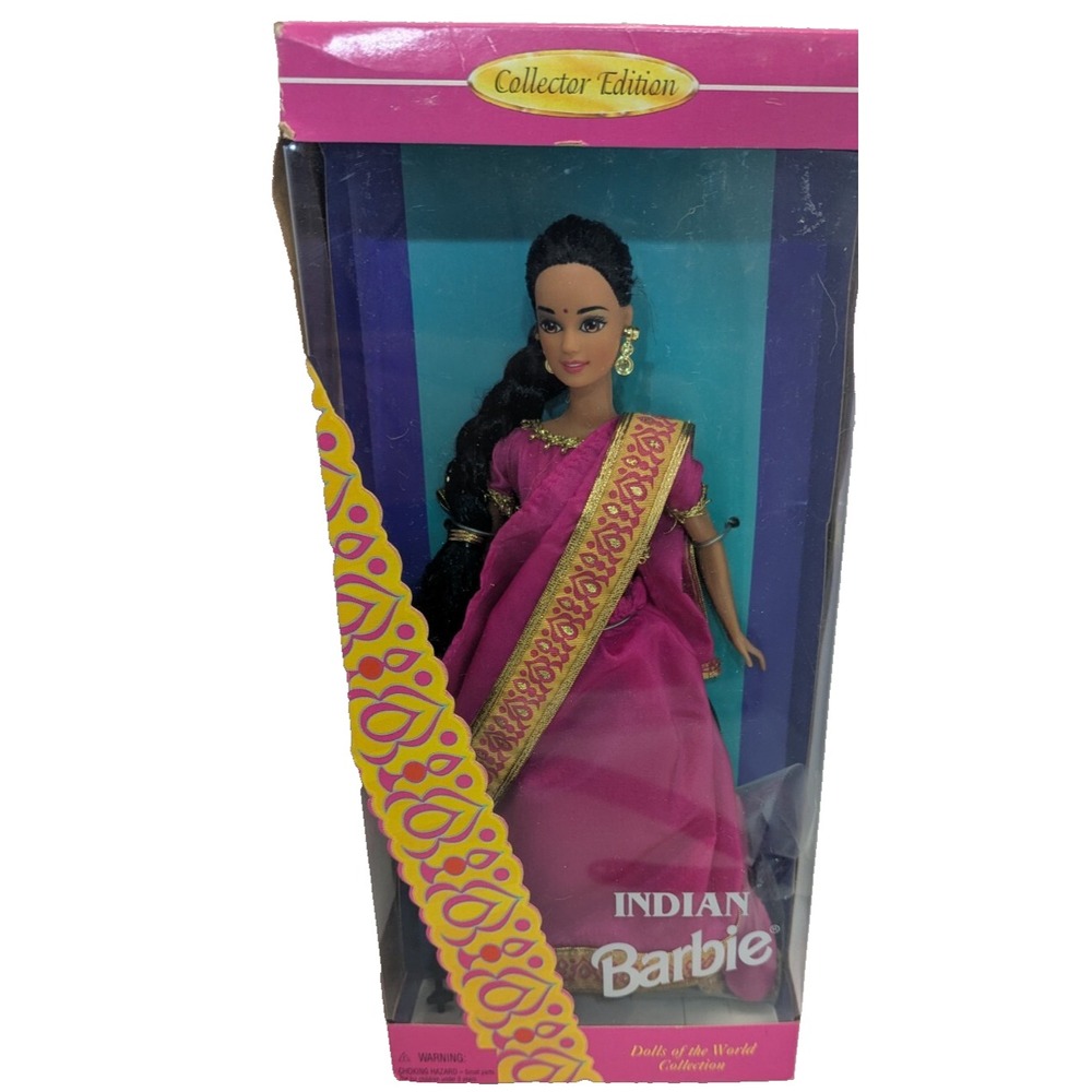 Barbie Dolls of the World Indian Barbie Doll Collector Edition 1995 Mattel 14451